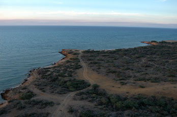 view from punta macolla
